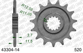 Pignone AFAM 43304-14 passo 520 SHERCO SE 250 ENDURO 2014  -2018